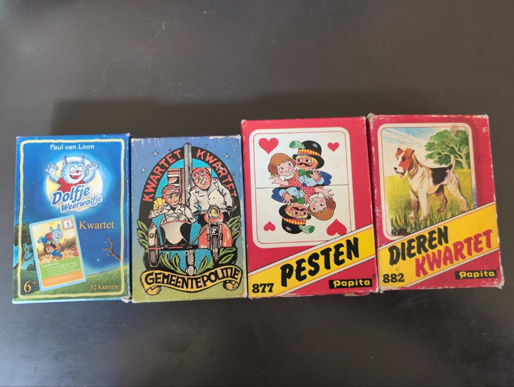 Drie kwartetten plus Pesten, Papita ea, Verzamelen, Ophalen of Verzenden, Kwartet(ten)