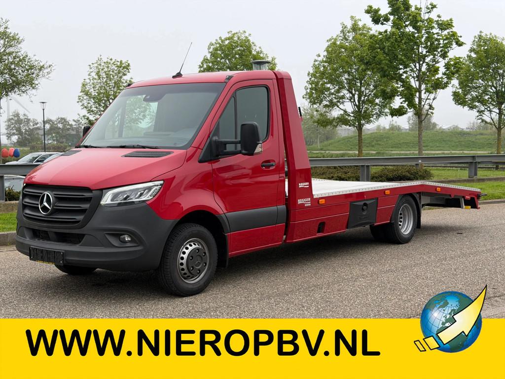 Mercedes-Benz Sprinter 519CDI L3 Kegger Oprijwagen Automaat, Automaat, Gebruikt, Euro 6, Mercedes-Benz