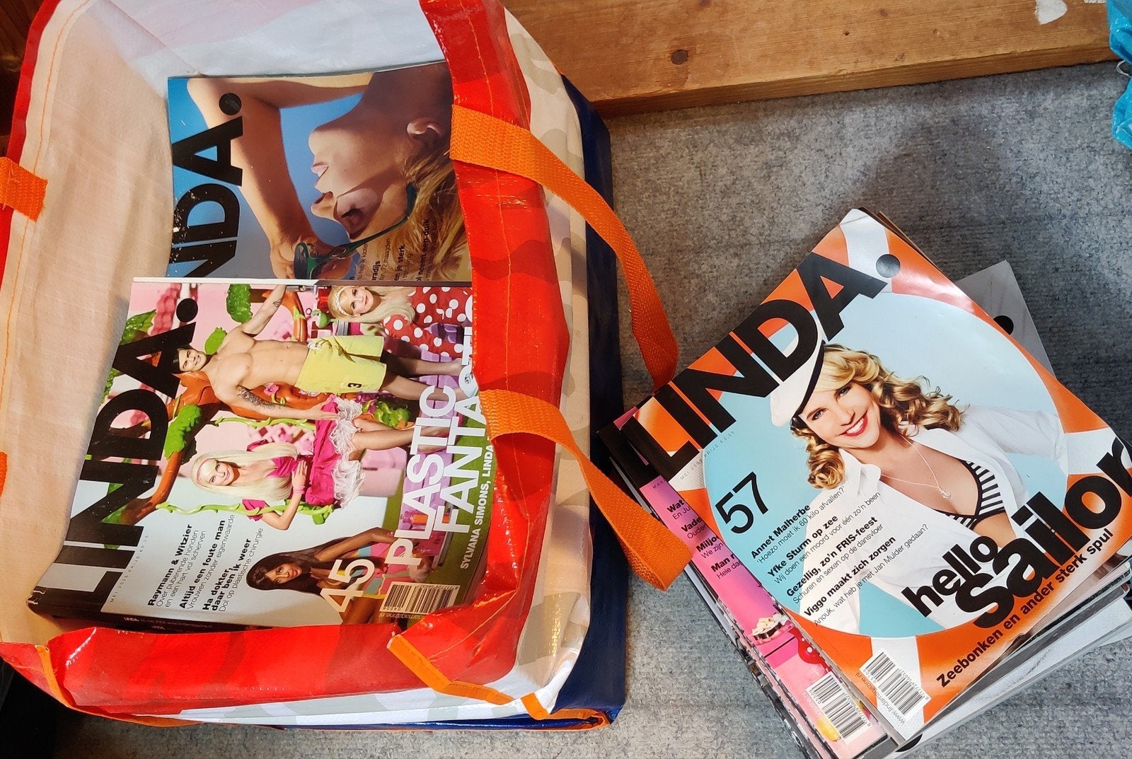 LINDA magazine's, Ophalen, Gelezen, Damesbladen