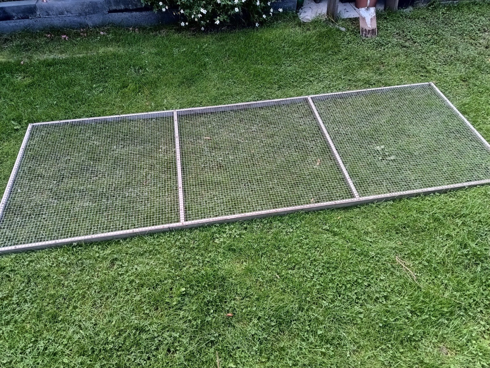 Aluminium volierepaneel 295 x 100 cm, Dieren en Toebehoren, Ophalen, Gebruikt, Aluminium, Volière