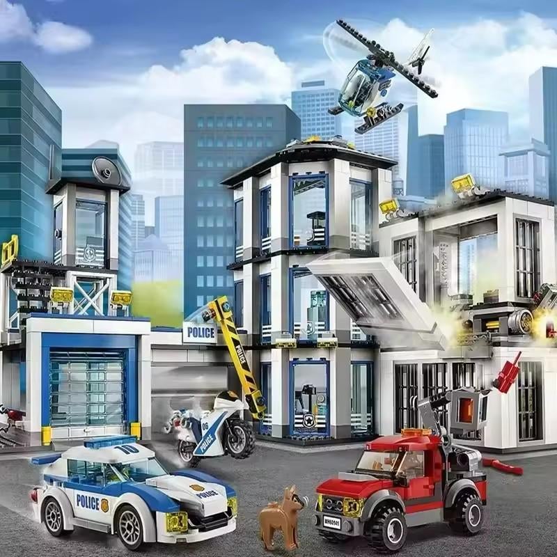 Lego City Politiebureau 60141, Kinderen en Baby's, City, Lego, Ophalen of Verzenden, Complete set