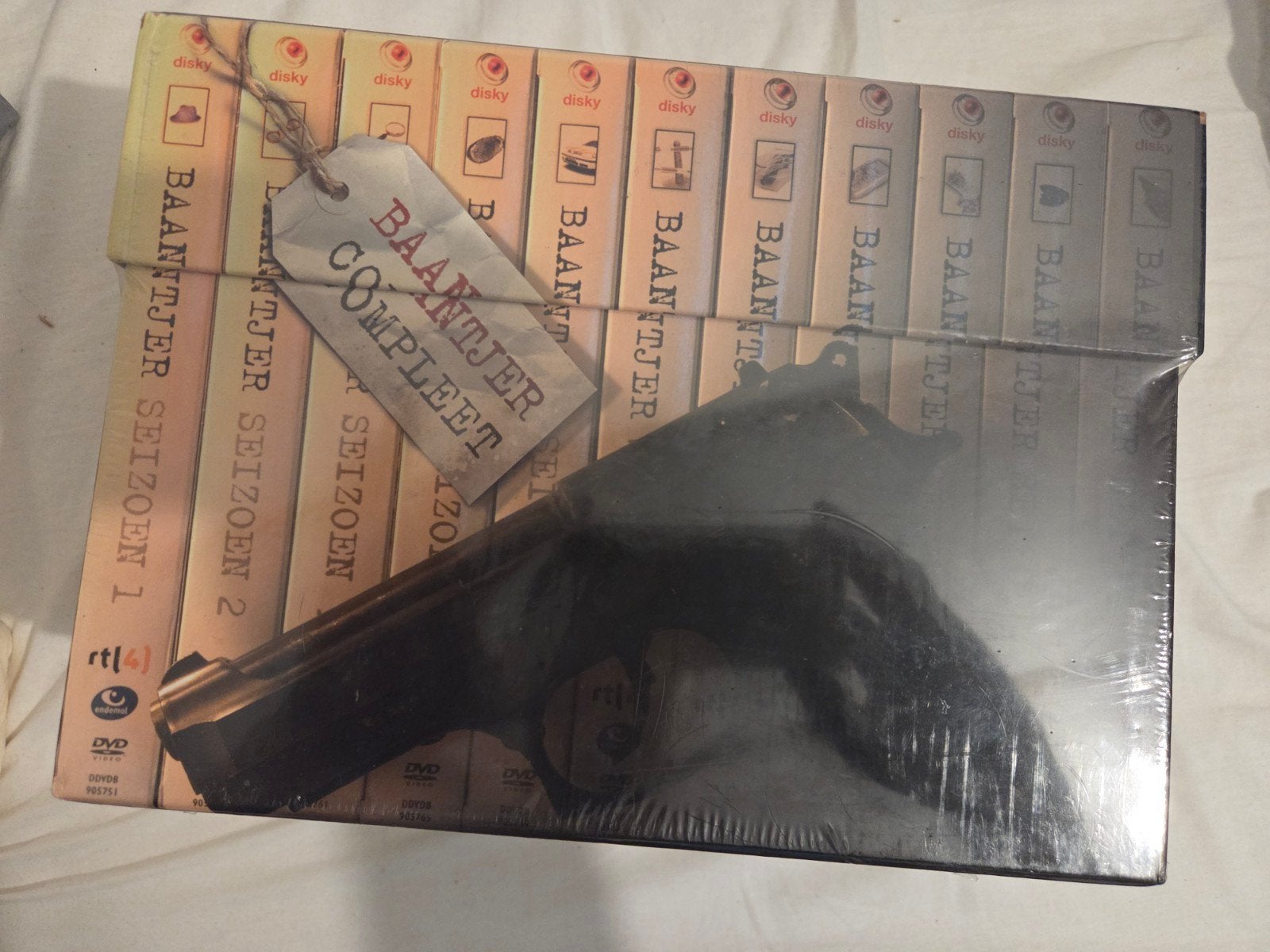 BAANTJER DE COMPLETE SERIE (NIEUW), Cd's en Dvd's, Misdaad, Nieuw in verpakking, Vanaf 12 jaar, Complete serie