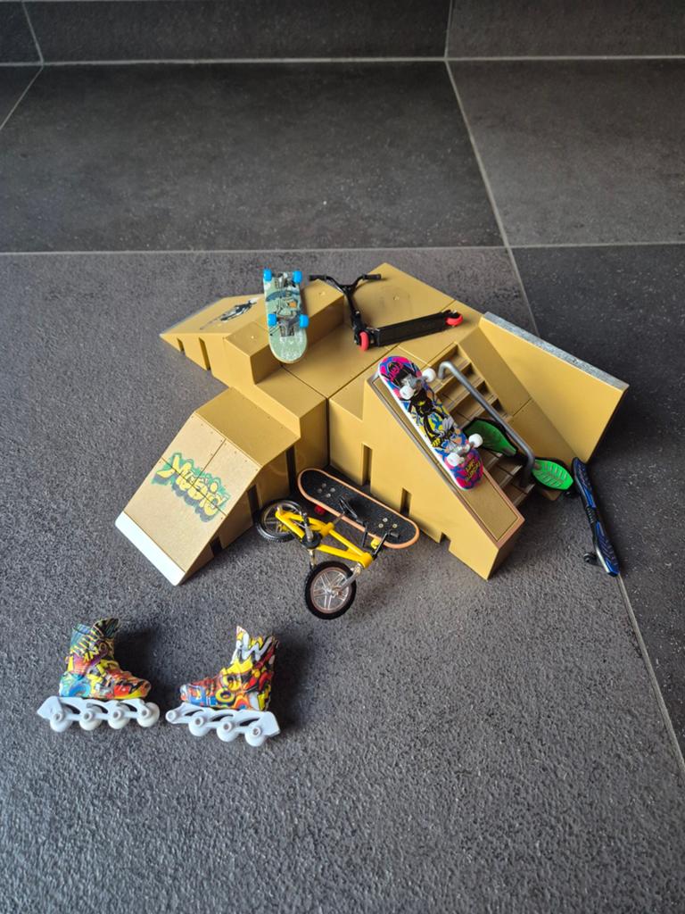 The Limit Fingerboard Skatepark met accessoires, Ophalen, Gebruikt, Jongen of Meisje