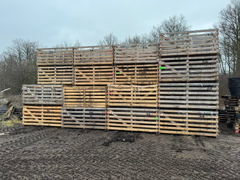 Palletbox Boxpallet exportbox houtenkratten, Zakelijke goederen, Ophalen