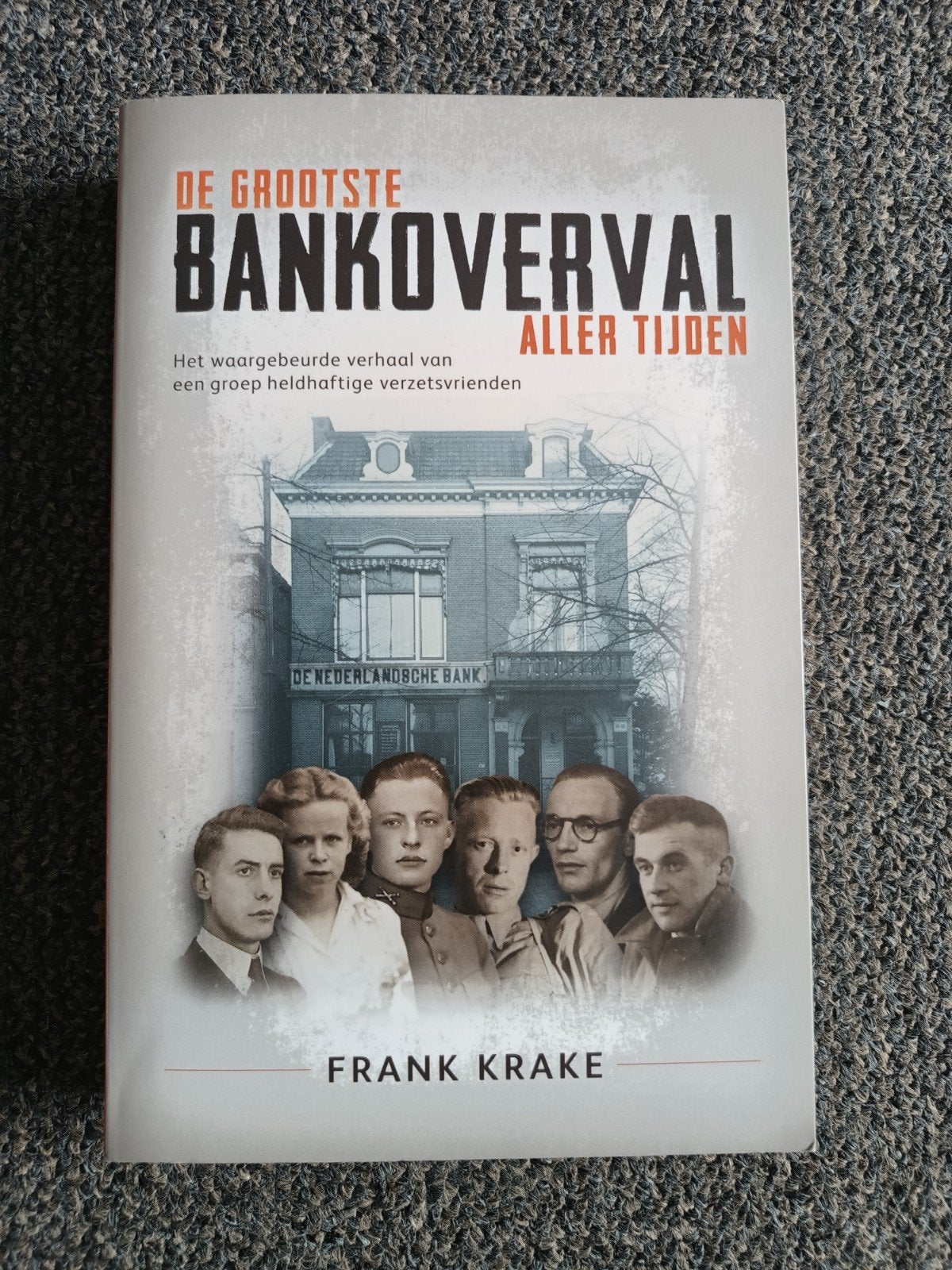 De Grootste Bankoverval Aller Tijden - Frank Krake, Boeken, Ophalen of Verzenden, 20e eeuw of later, Zo goed als nieuw, Frank Krake