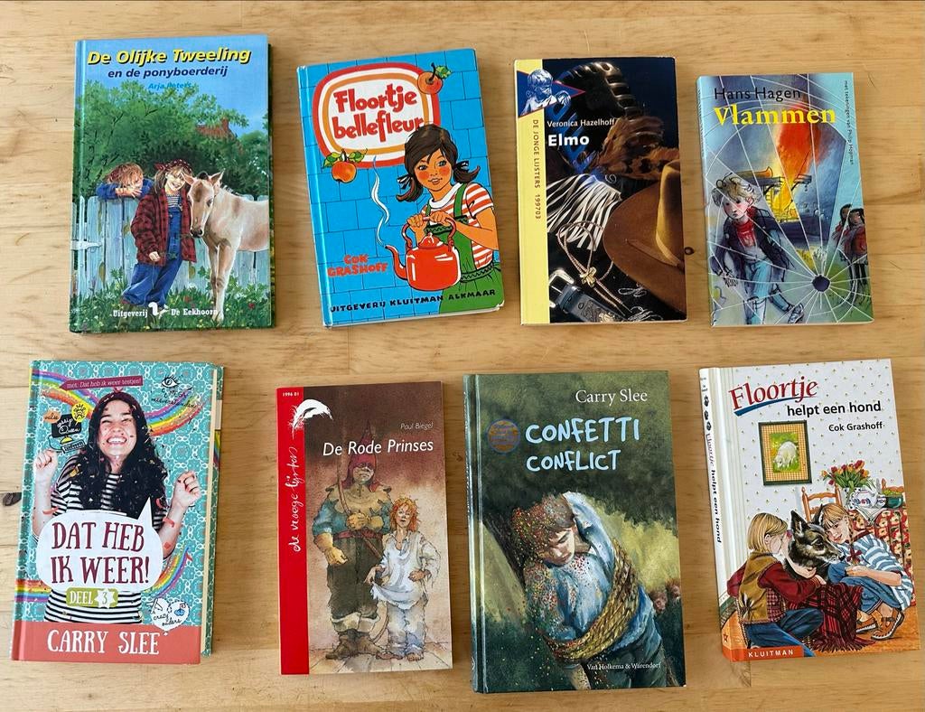 Kinderboeken 8-12 jaar - Diverse titels en auteurs, Ophalen, Gelezen