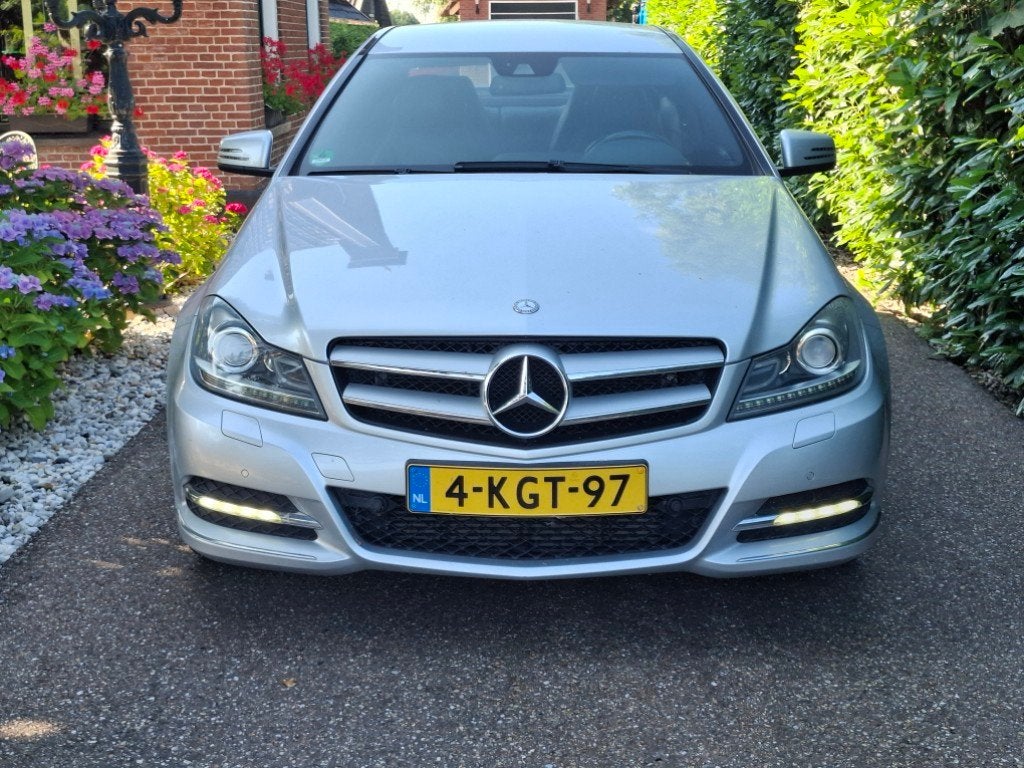 Mercedes-Benz C-klasse Coupé 180 Ambition, Auto's, Automaat, Euro 5, Achterwielaandrijving, Zwart