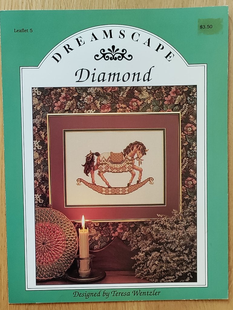 Teresa Wentzler Diamond Hobbelpaard Rocking Horse, Ophalen of Verzenden, Zo goed als nieuw, Handborduren, Patroon