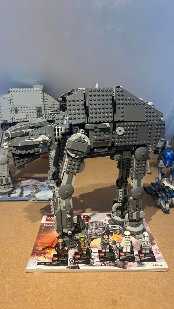 Lego 75189 Star Wars First Order Heavy Assault Walker, Ophalen of Verzenden, Zo goed als nieuw