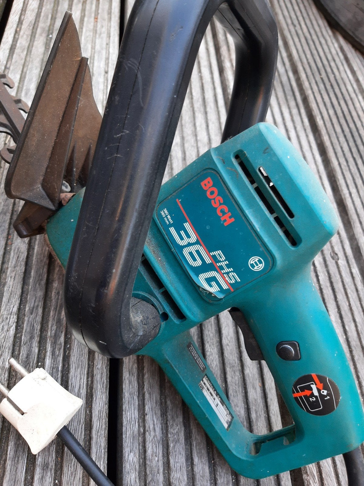 heggenschaar elektrische, Tuin en Terras, Ophalen of Verzenden, Gebruikt, Elektrisch