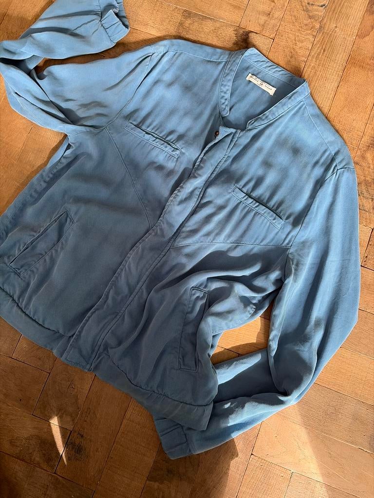 Blauwe bomberjasje van Circle of Trust, Kleding | Dames, Verzenden, Zo goed als nieuw, Maat 38/40 (M), Blauw