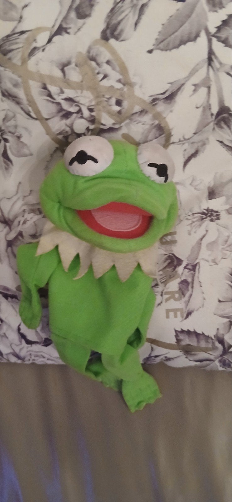 Kermit de Kikker handpop - Muppets, Ophalen, Gebruikt, Overige typen