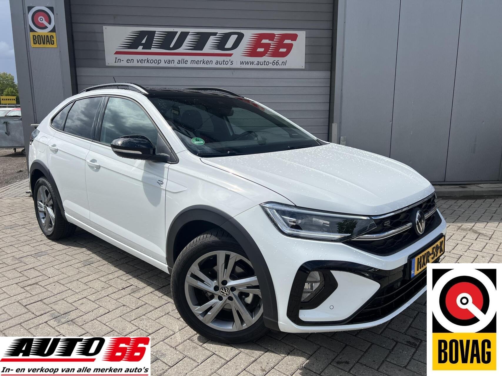 Volkswagen Taigo 1.5 TSI R-Line Edition 150 PK stoel, stuurv, Auto's, Stof, 1302 kg, 4 cilinders, Wit