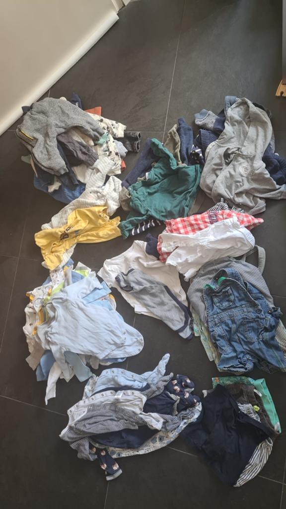 Groot kledingpakket baby maat 74, Ophalen of Verzenden, Zo goed als nieuw, Maat 74