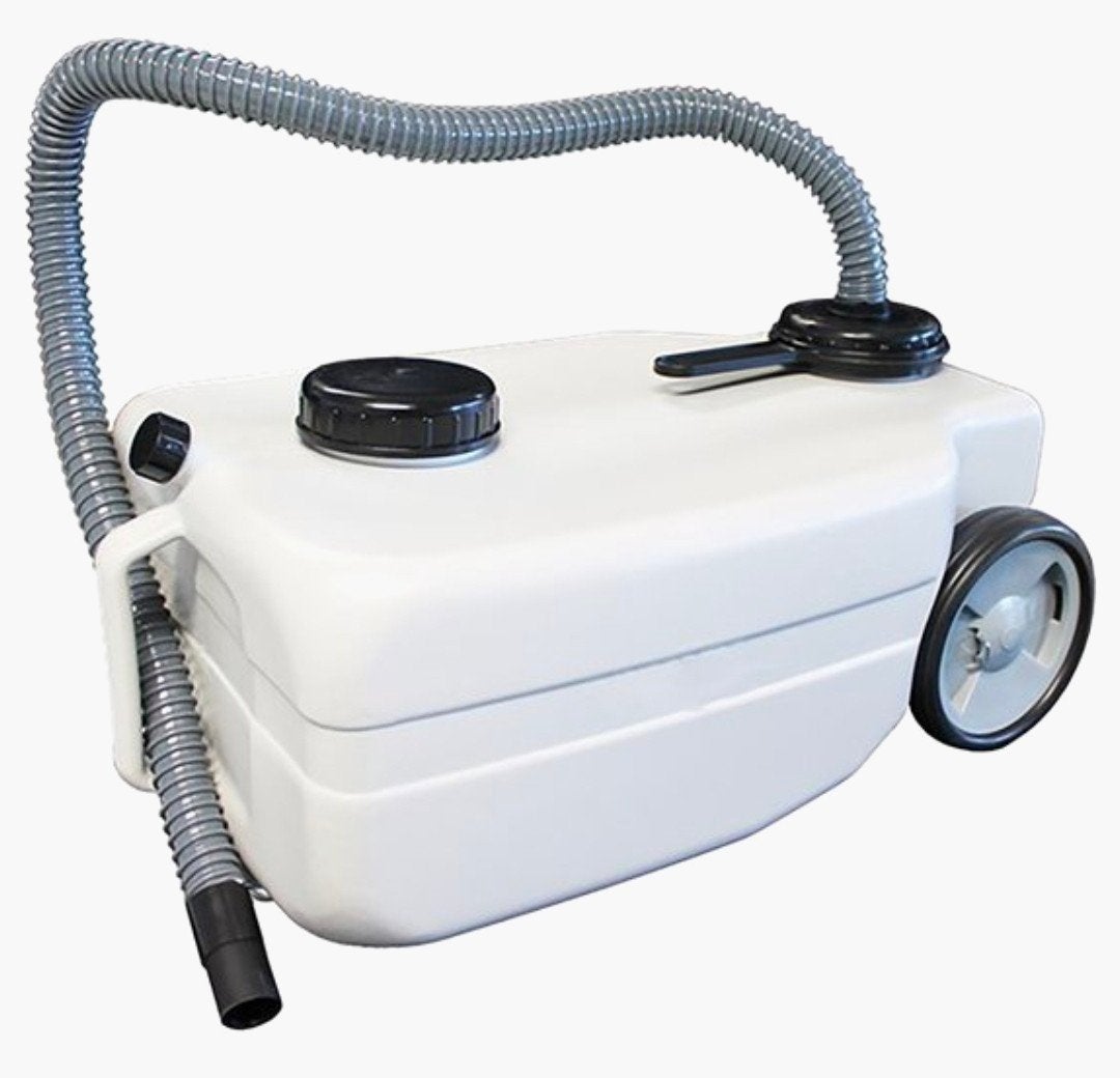 Mobiele (afval)watertank met wielen - 21 liter, Ophalen, Nieuw
