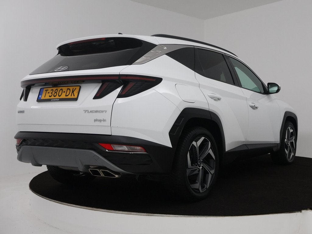 Hyundai Tucson 1.6 T-GDI PHEV Comfort Smart 4WD | Apple Carp, Auto's, Hyundai, Automaat, Stof, Gebruikt, Wit