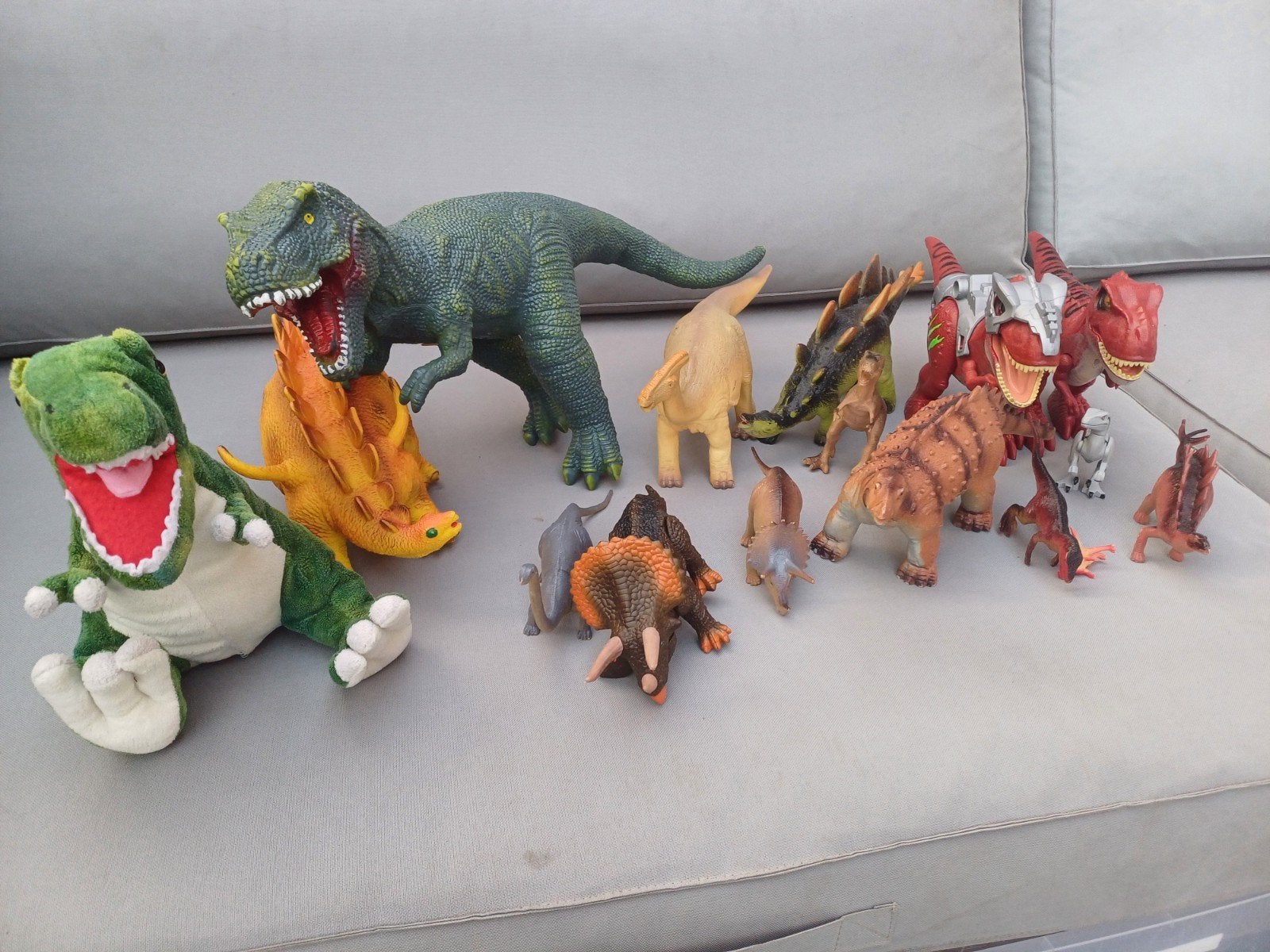 Grote verzameling dinosaurus speelgoed, Ophalen, Gebruikt