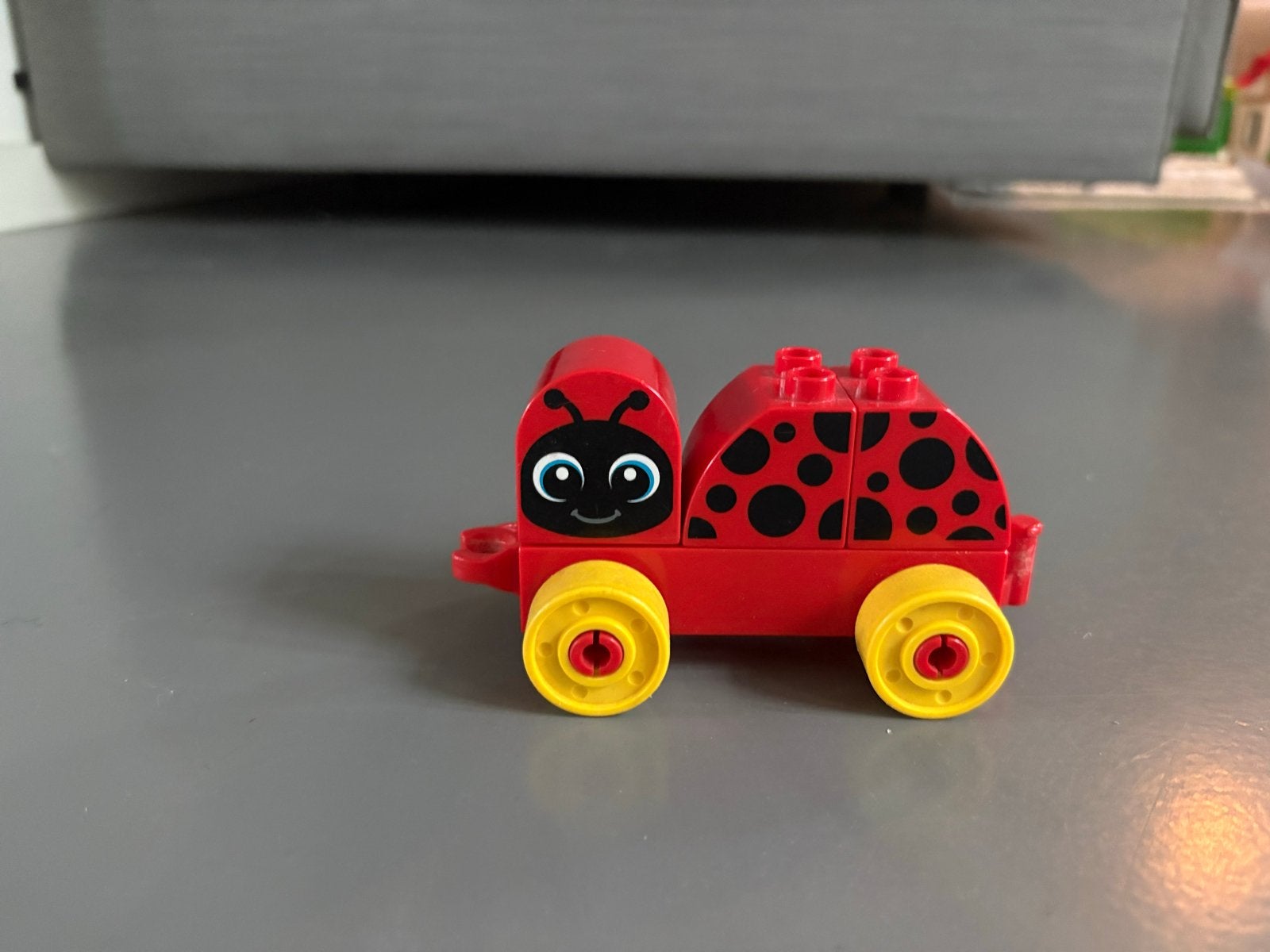 Lieveheersbeestje Duplo Treinwagon, Ophalen of Verzenden, Zo goed als nieuw, Overige merken