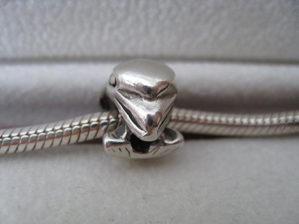 Pandora Bedel Dolfijn, Sieraden, Tassen en Uiterlijk, Bedels, Verzenden, Zo goed als nieuw, Zilver, Pandora