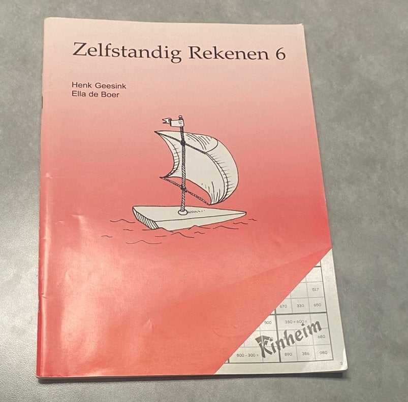 Werkboek zelfstandig rekenen bovenbouw, Ophalen of Verzenden, Zo goed als nieuw, Overige niveaus, Nederlands