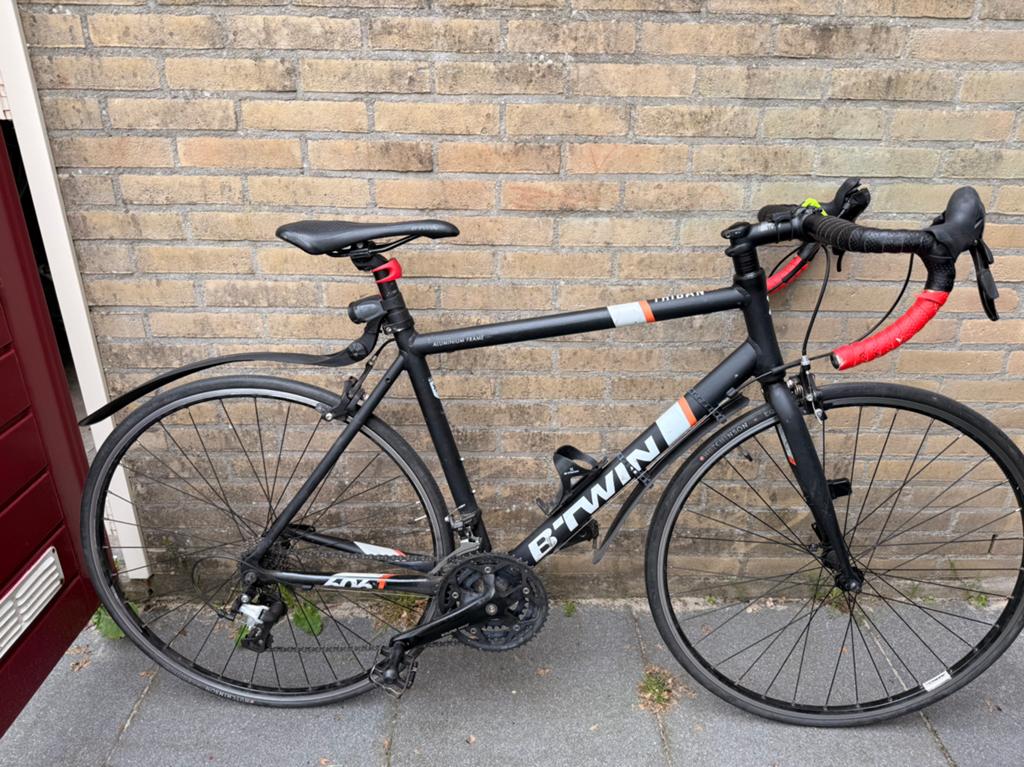 B’twin Triban 500 racefiets - Aluminum frame, Fietsen en Brommers, Fietsen | Racefietsen, Overige merken, Gebruikt, Aluminium