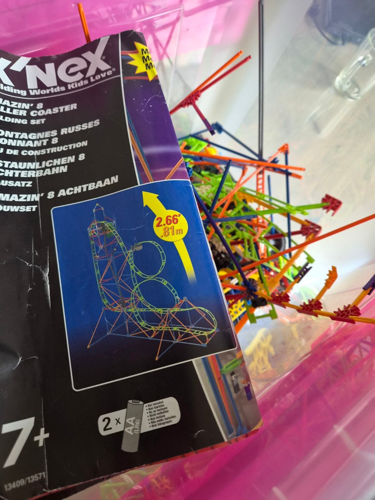 knex Amazin' 8 achtbaan, Kinderen en Baby's, Ophalen, Gebruikt, K'nex