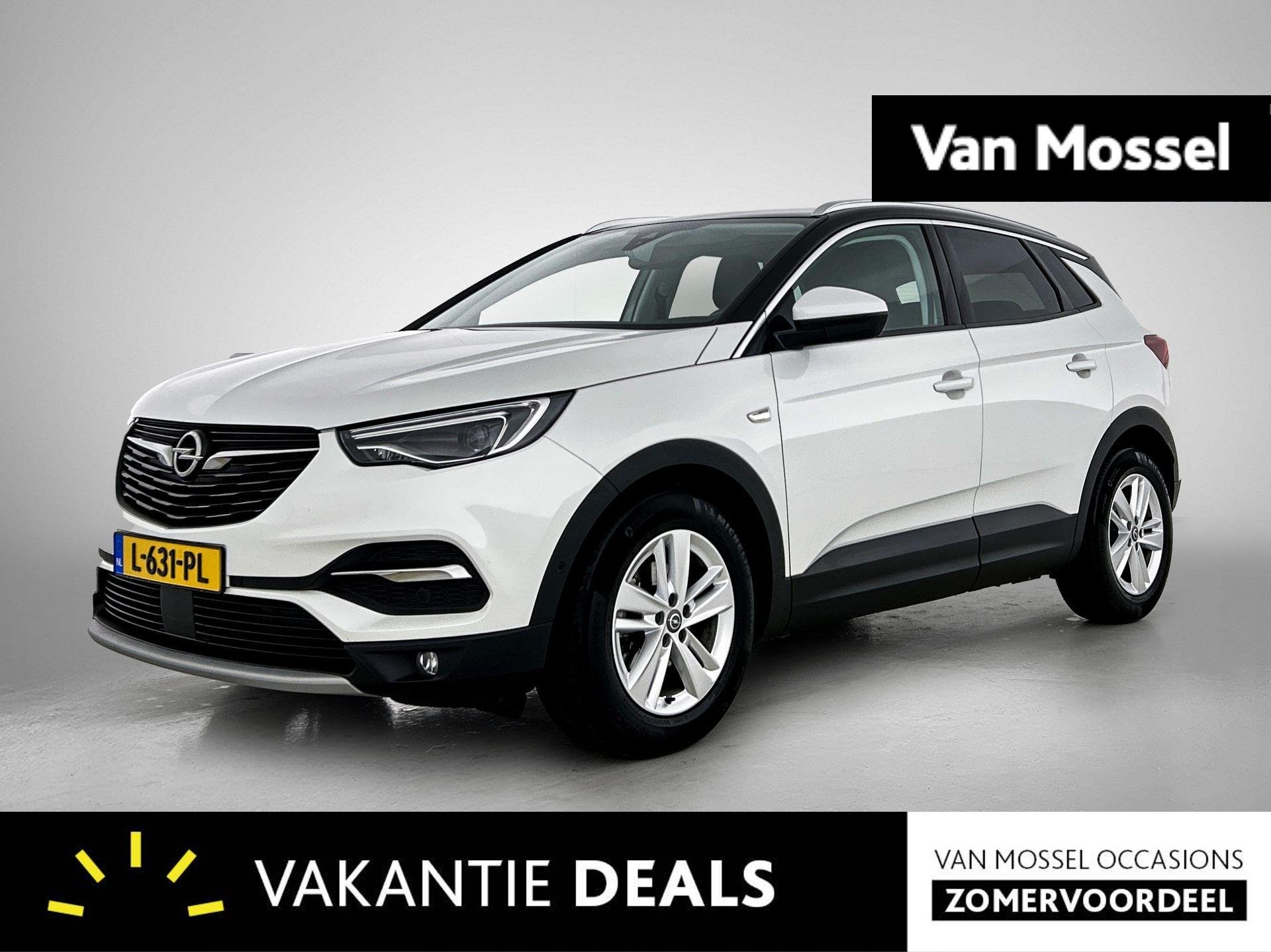 Opel Grandland X 1.2 Turbo Business Executive || Apple Carpl, Voorwielaandrijving, 12 maanden, 1199 cc, Leder en Stof