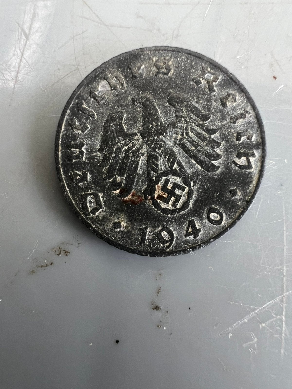 Tekoop 5 cent 1940 antik, Ophalen, Duitsland, 5 cent, Losse munt