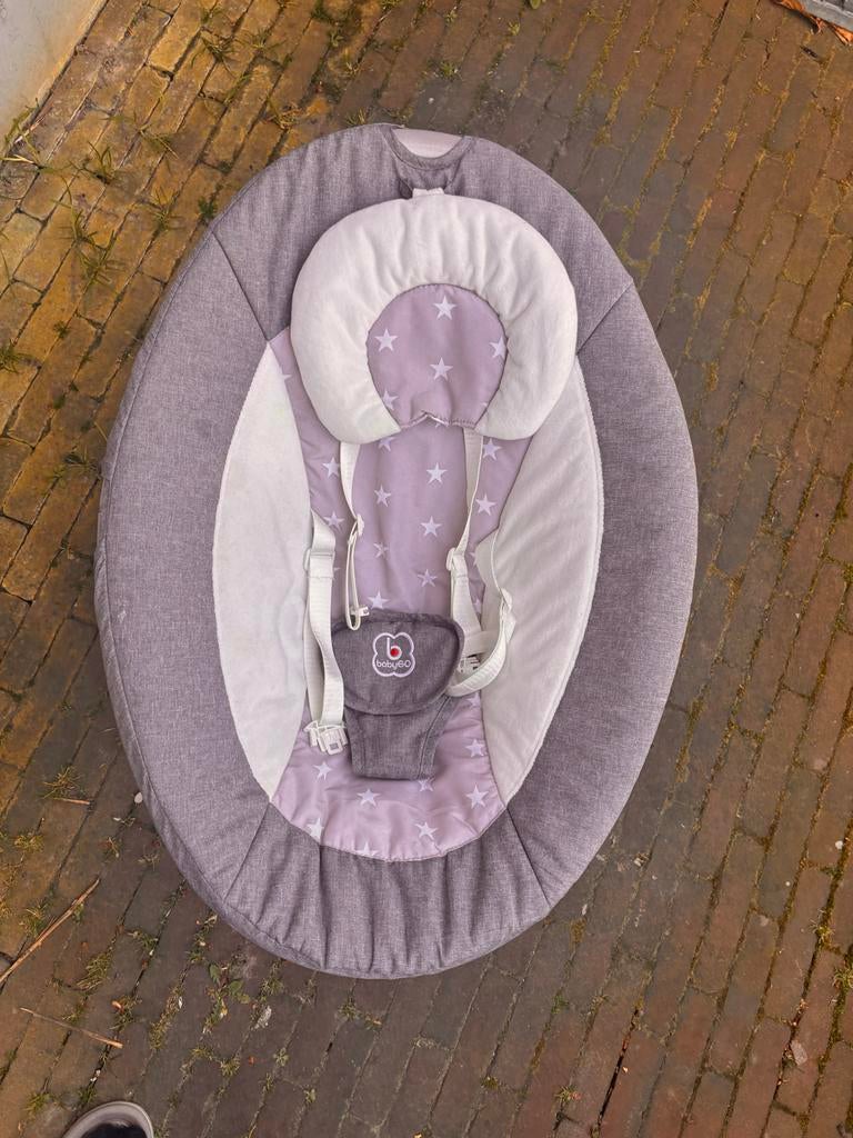 Babygo Wipstoel/Wiegje - Schommelt heen en weer, Gebruikt, Wipstoel, Met gordel(s) of riempje(s), Ophalen