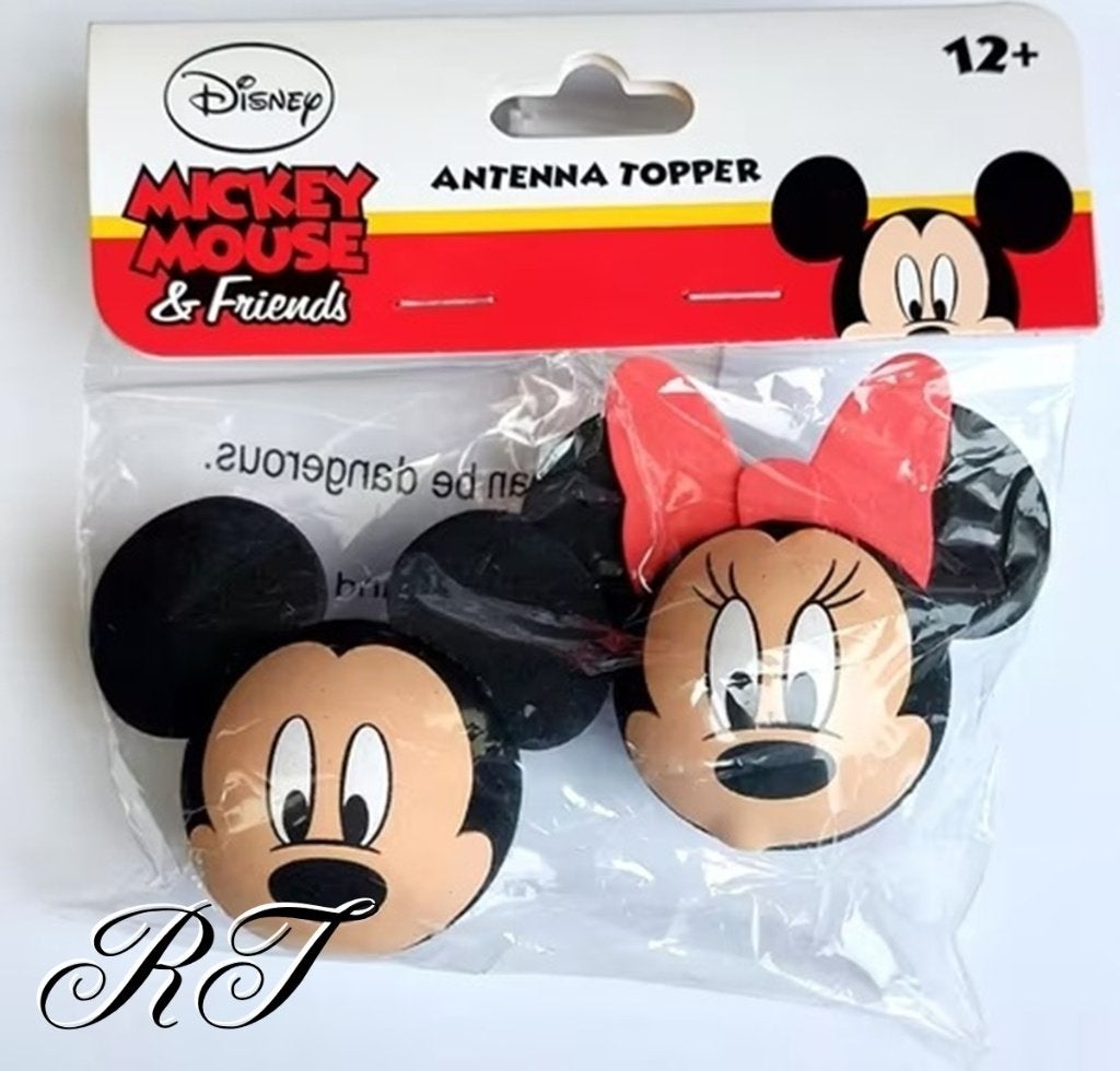 Mickey & Minnie Mouse Antenne Topper Set., Ophalen of Verzenden, Nieuw, Versiering, Fantasy