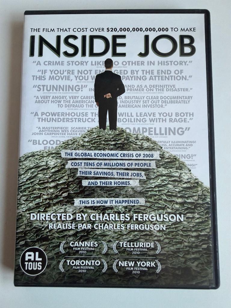 Inside Job DVD | Actie 5=4, Vanaf 16 jaar, Ophalen of Verzenden, Zo goed als nieuw, Natuur