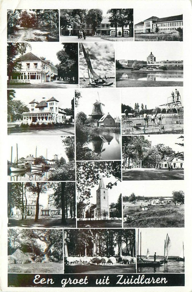702-074-027 Zuidlaren, Verzenden, Voor 1920, Drenthe
