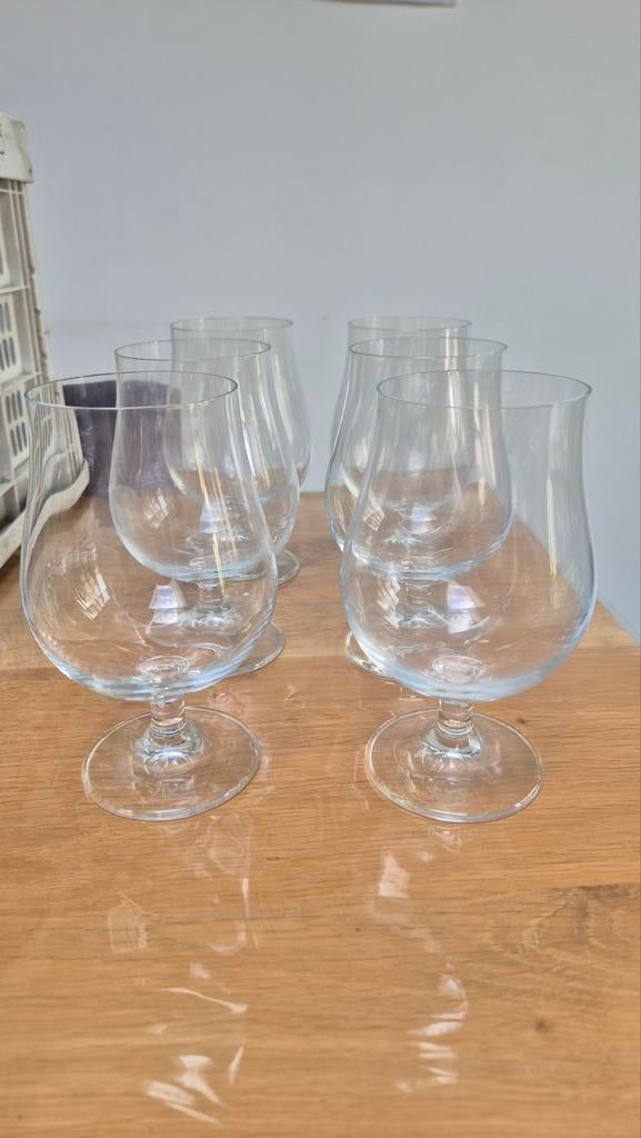 Set van 6 bierglazen, Ophalen
