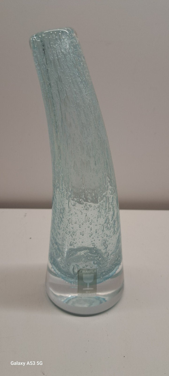 Fragile by JDG Glass "Grass" vaas van Henry Dean, Ophalen of Verzenden