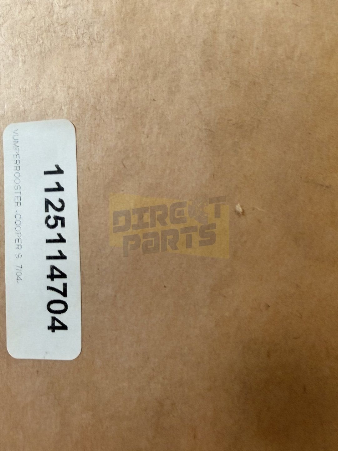 Mini R50/52/53 (8/01-11/06) Voorbumperrooster Origineel! 112, -, Voor, -, Nieuw