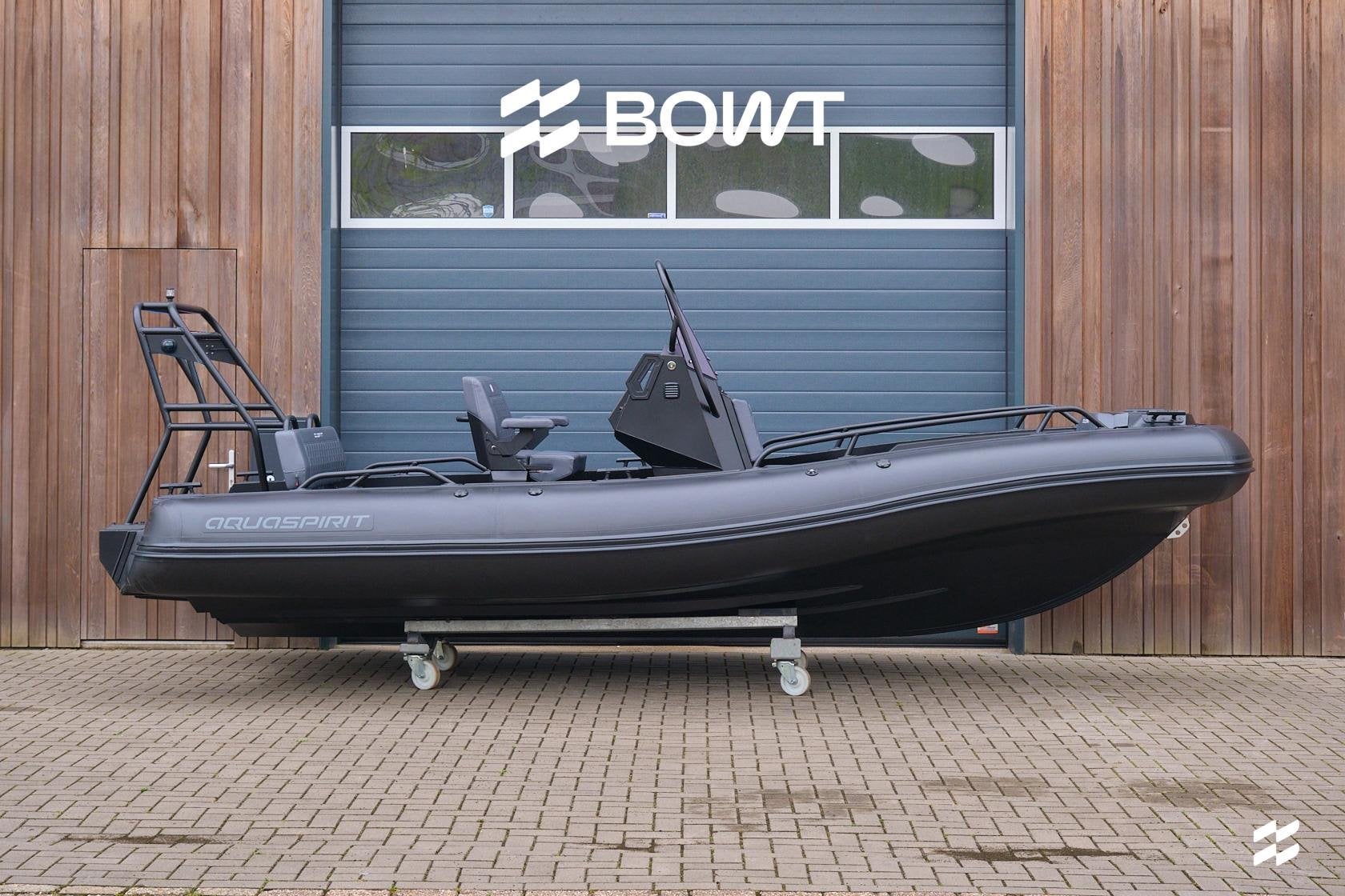 AQUASPIRIT S585CC | Aluminium RIB | D-Tubes | Max. 150 pk, Watersport en Boten, Nieuw, Benzine, Aquaspirit