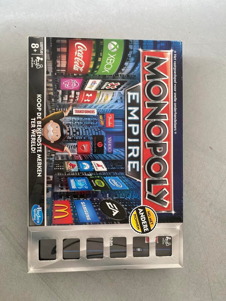 Monopoly Empire - Koop de bekendste merken!, Hobby en Vrije tijd, Gezelschapsspellen | Bordspellen, Een of twee spelers, Ophalen of Verzenden