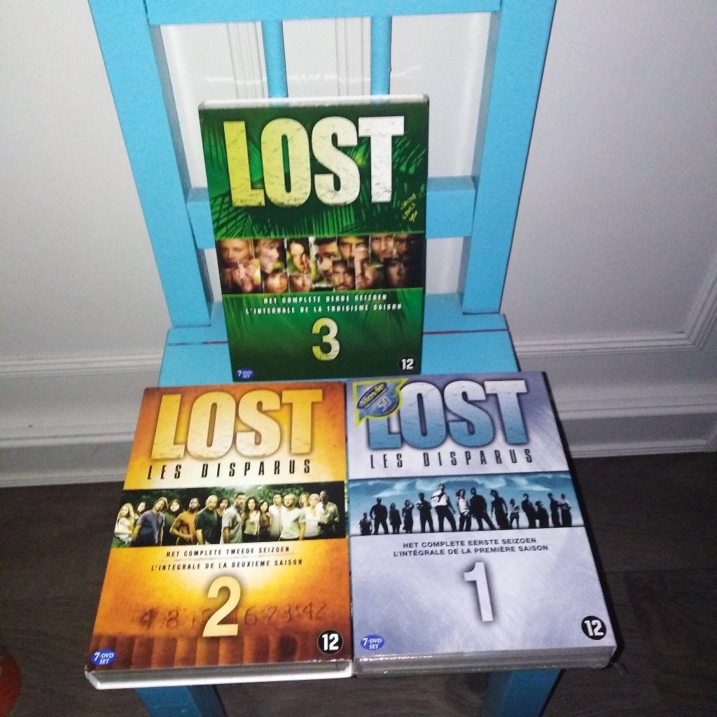 Lost seizoen 1 tm 3 tv serie, Cd's en Dvd's, Vanaf 12 jaar, Ophalen, Zo goed als nieuw, Actie en Avontuur