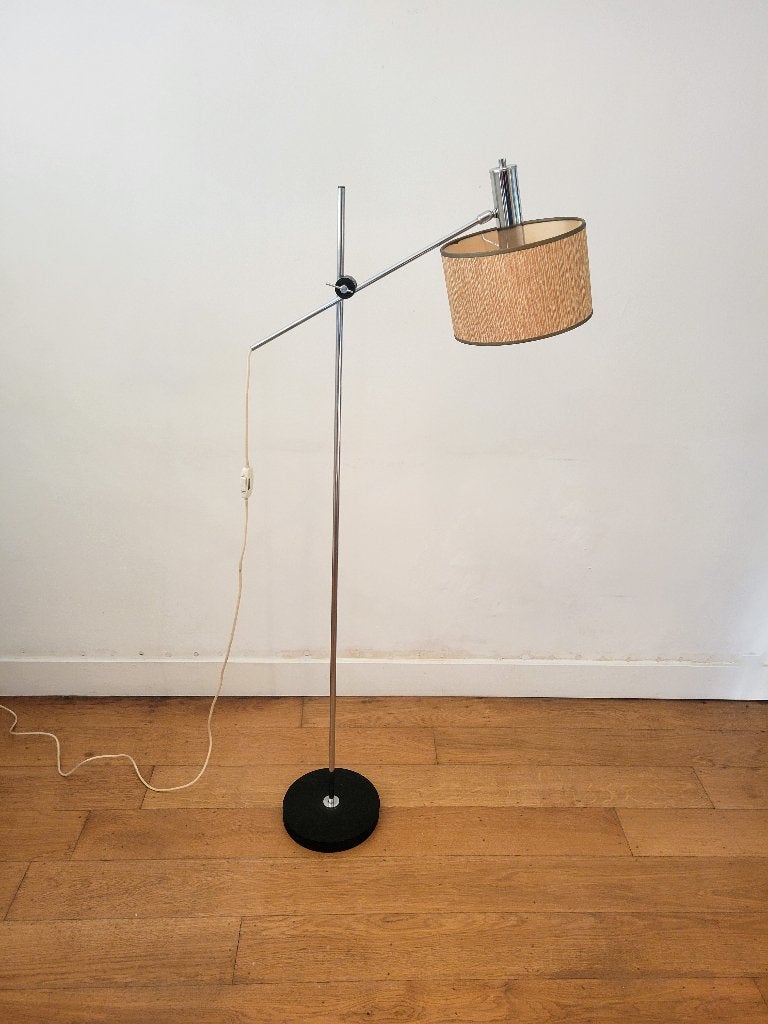 Vintage vloerlamp van Herda uit 1950, Huis en Inrichting, Lampen | Vloerlampen, Gebruikt, Ophalen of Verzenden, Nvt, 150 tot 200 cm