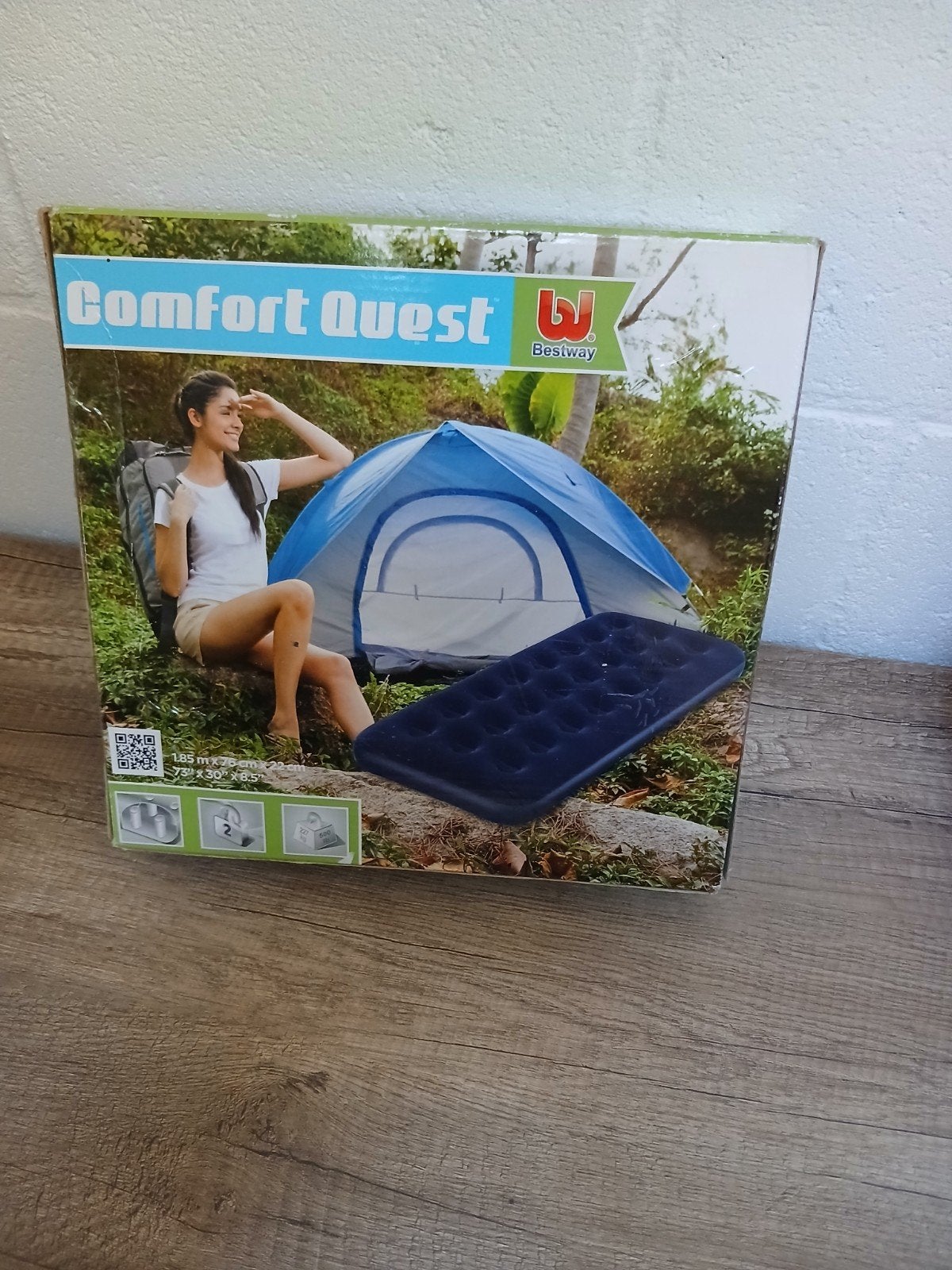 Nieuw in doos luchtbed, Caravans en Kamperen, Luchtbedden, Ophalen of Verzenden, Nieuw