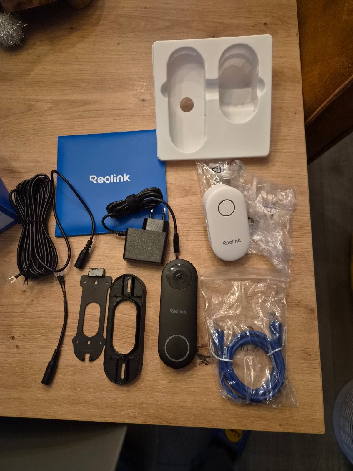 Reolink Video Deurbel d340w, Huis en Inrichting, Ophalen of Verzenden, Zo goed als nieuw, Bedraad