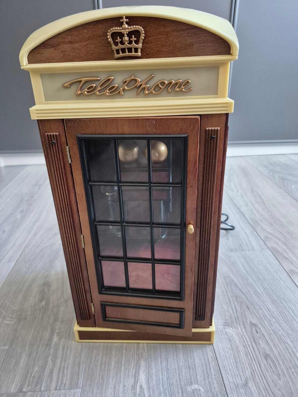 Vintage Telefoon Radio, Ophalen, Zo goed als nieuw, Radio