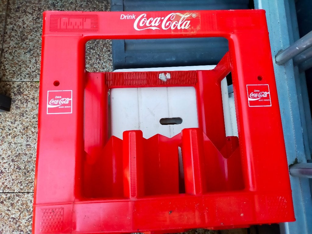 Oude coca cola krat., Ophalen, Gebruikt, Gebruiksvoorwerp