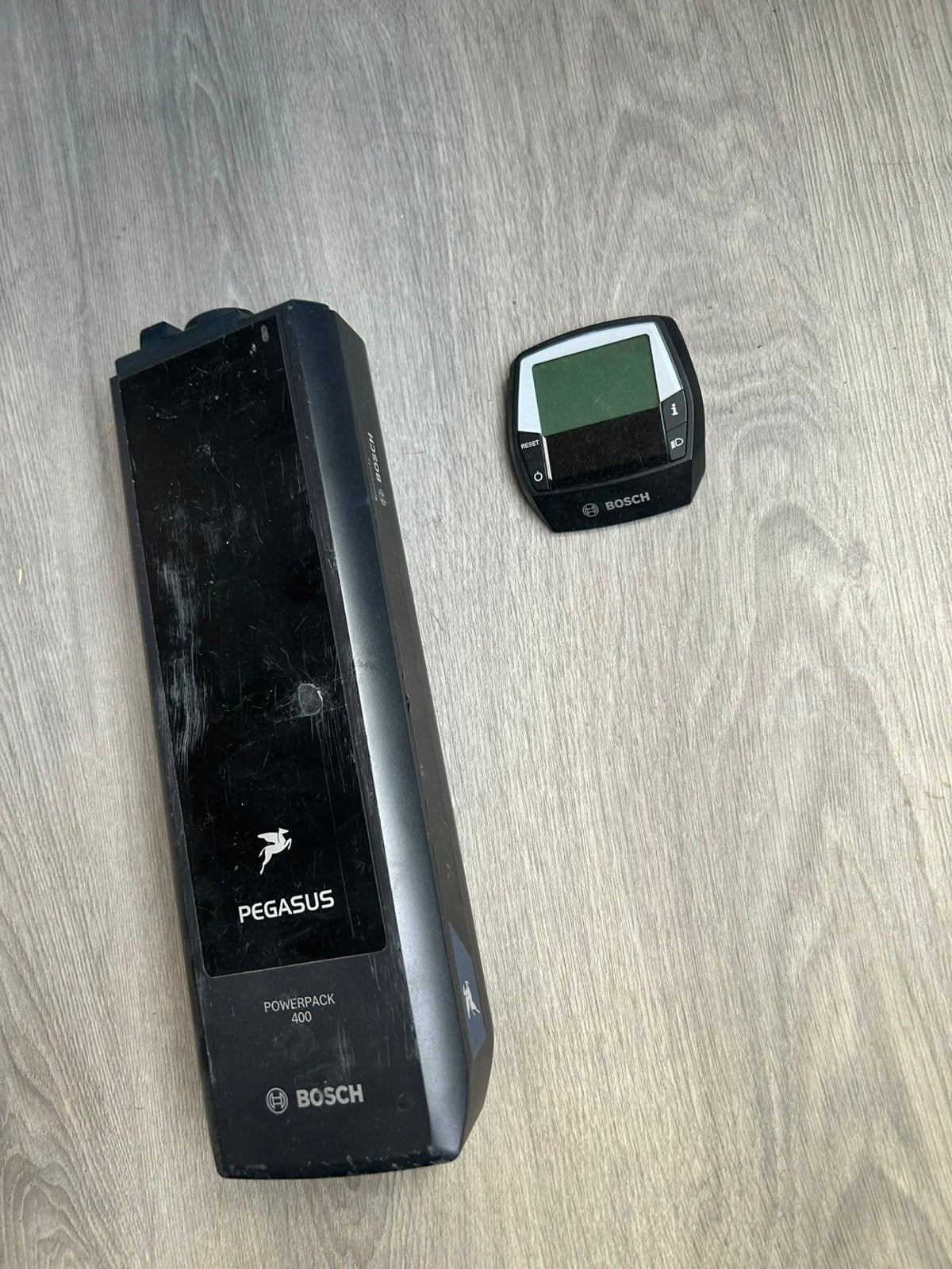Pegasus Bosch PowerPack 400 Fietsaccu met Display en oplader, Fietsen en Brommers, Fietsaccessoires | Fietsaccu's, Gebruikt, Ophalen of Verzenden