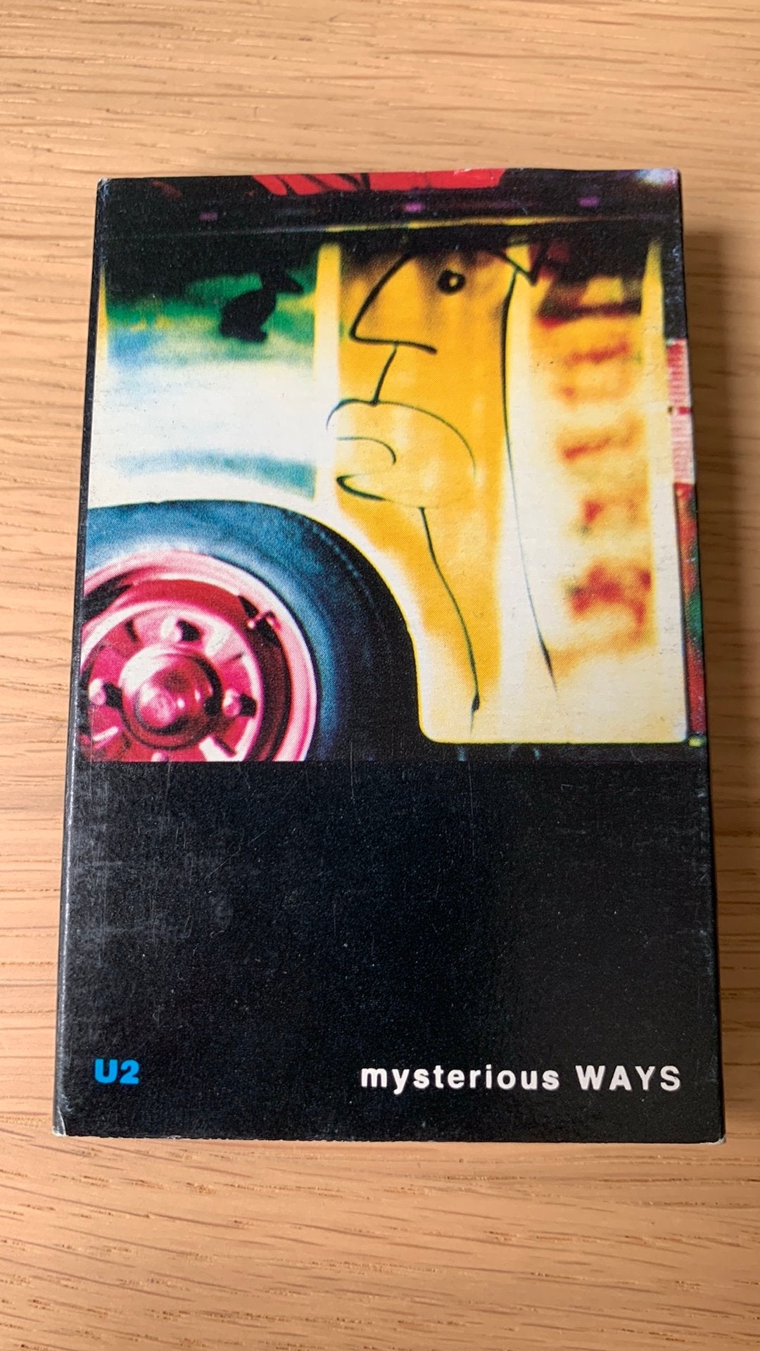U2 Mysterious ways cassette single, Cd's en Dvd's, Cassettebandjes, 1 bandje, Ophalen of Verzenden, Zo goed als nieuw, Origineel