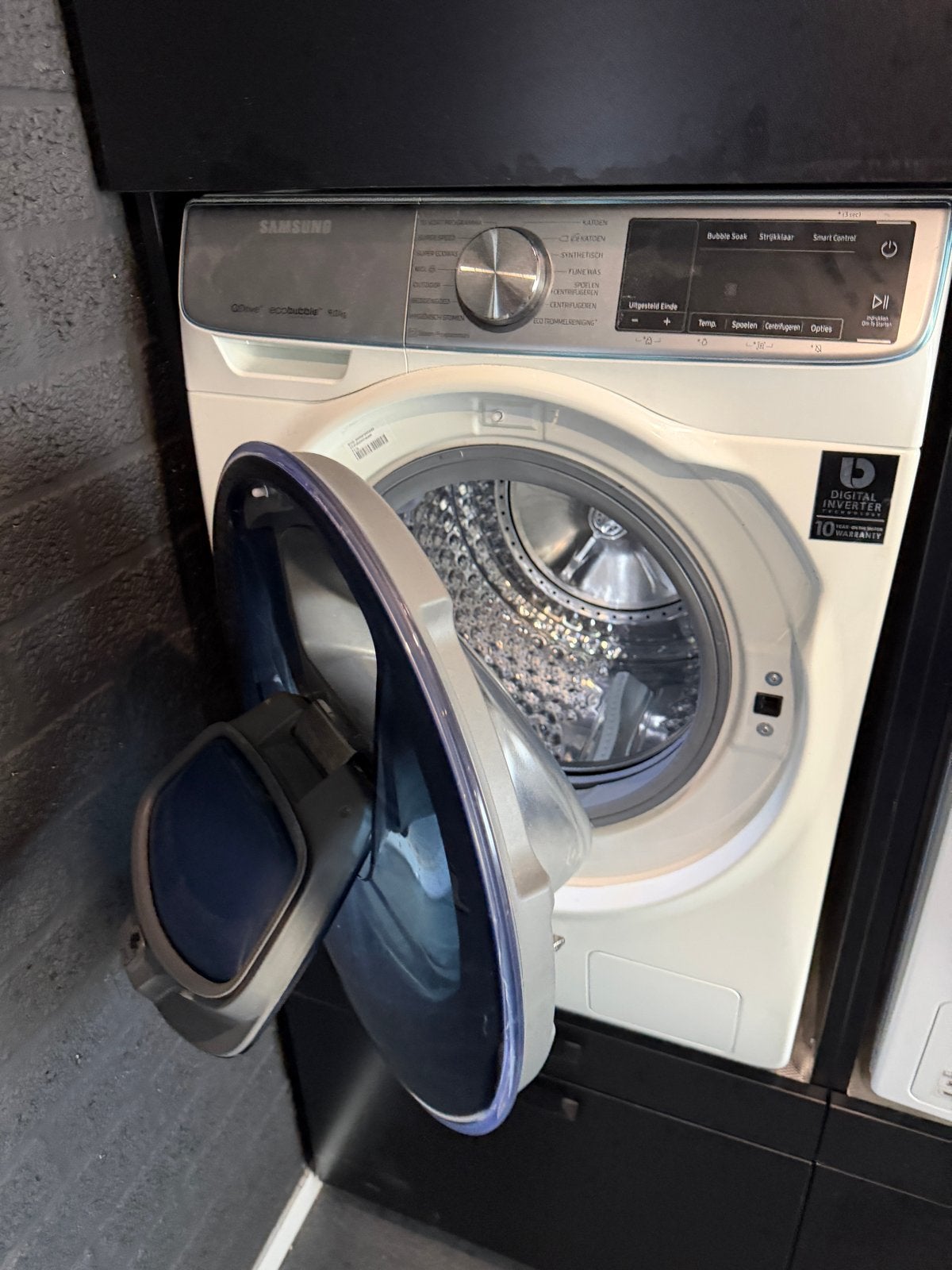 Samsung Wasmachine - 9 kg, A+++, EcoBubble, AddWash, Ophalen, Gebruikt, 8 tot 10 kg, 1600 toeren of meer