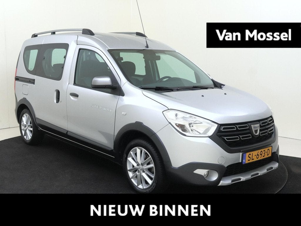 Dacia Dokker 1.2 TCe S&S Stepway Airco | LM velgen, Auto's, Dacia, Voorwielaandrijving, Stof, Gebruikt, Euro 6
