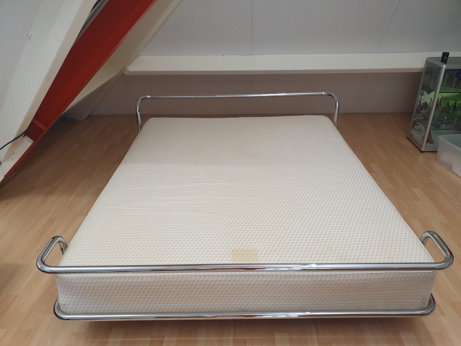 vintage Kromvik ikea bed 160x200, Ophalen, Gebruikt, Overige kleuren, Vintage/modern