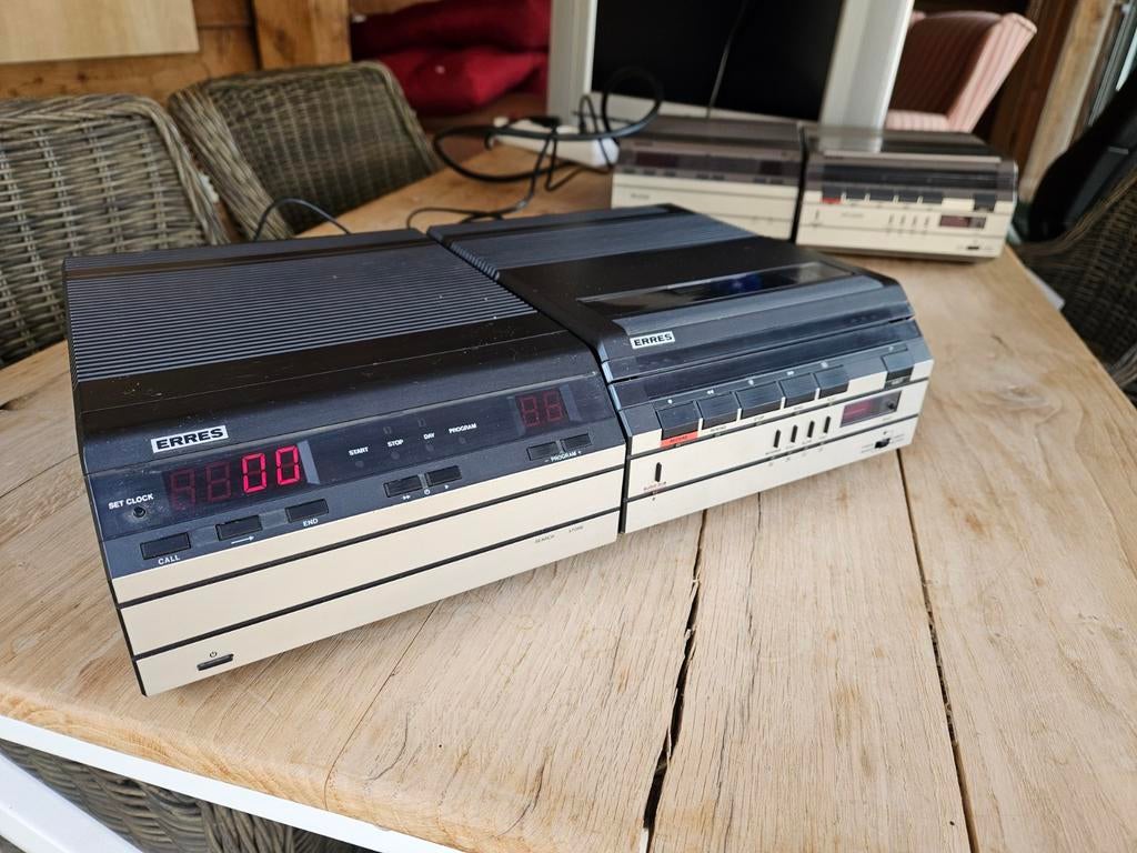Erres VR 2120/20 Casetterecorder - Vintage Made in Germany, Audio, Tv en Foto, Videospelers, Ophalen of Verzenden