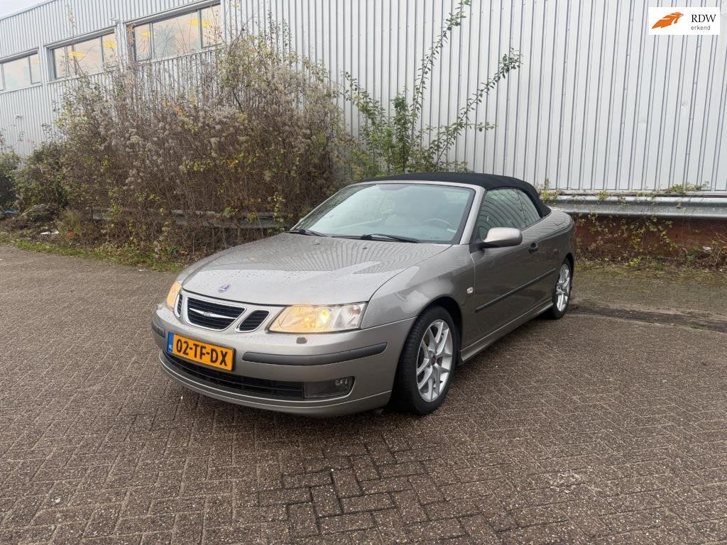 Saab 9-3 Cabrio 2.0T Aero * Dealeronderhouden *, 1998 cc, Gebruikt, Cabriolet, 4 stoelen